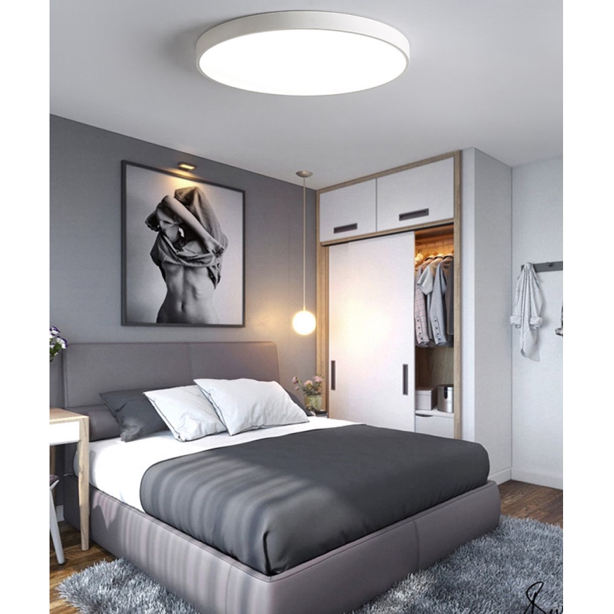 LED Ceiling light LED/30W/230V 4000K d. 30 cm white