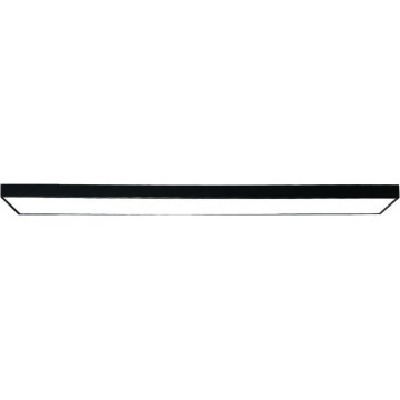 LED Ceiling light LED/32W/230V 4000K 120x13 cm black