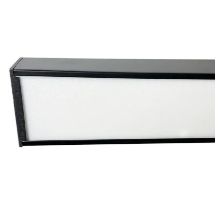 LED Ceiling light LED/32W/230V 4000K 120x7 cm black