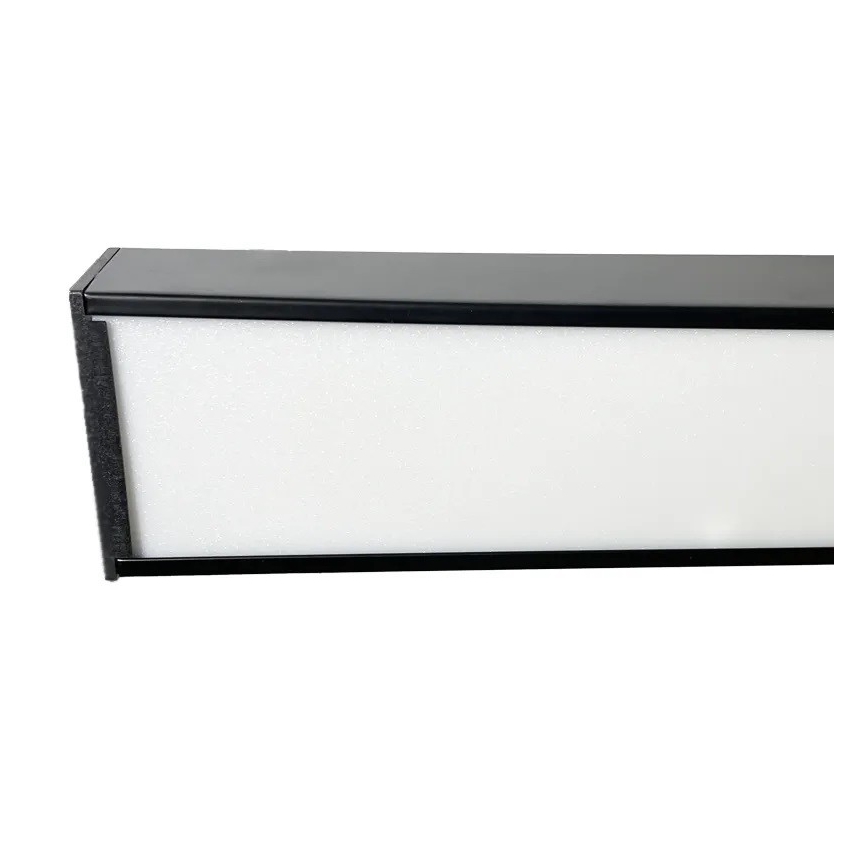 LED Ceiling light LED/32W/230V 4000K 120x7 cm black