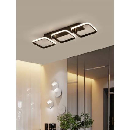 LED Ceiling Light LED/33W/230V Black