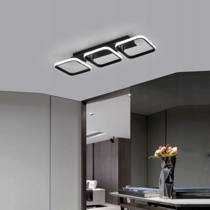 LED Ceiling Light LED/33W/230V Black
