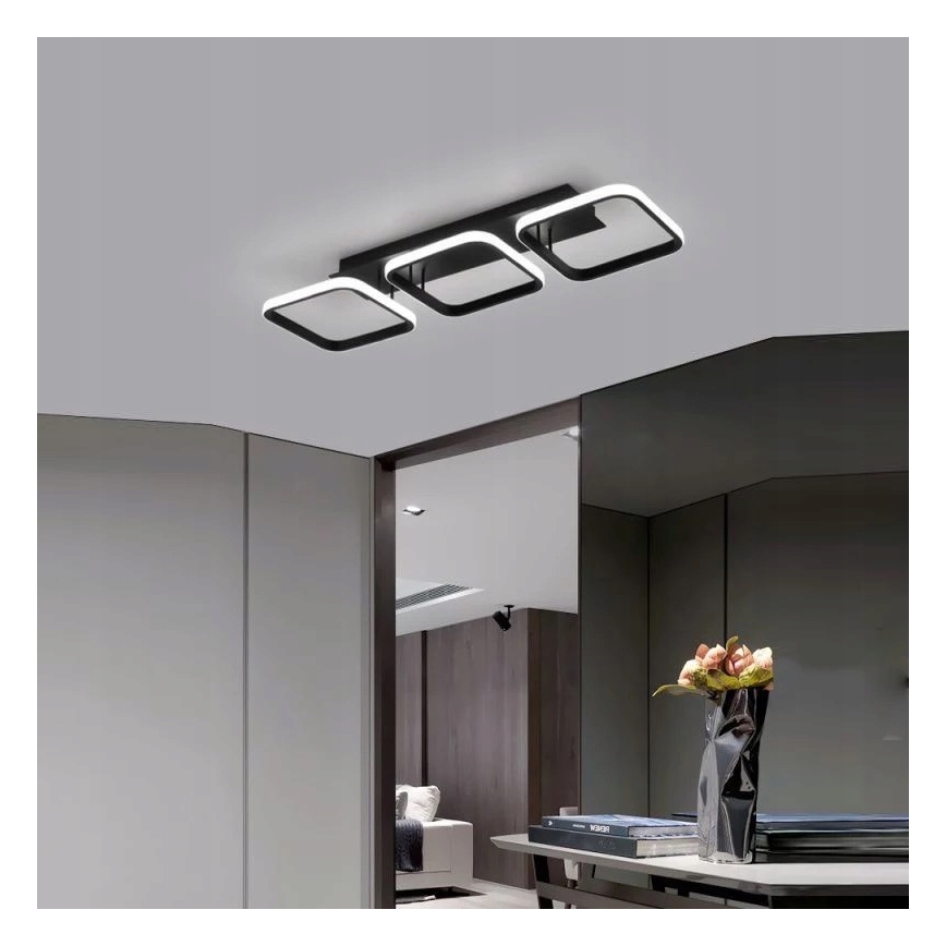 LED Ceiling Light LED/33W/230V Black