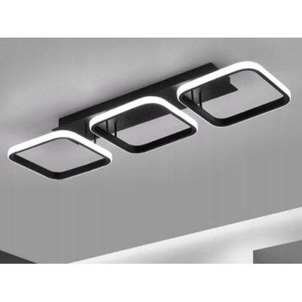 LED Ceiling Light LED/33W/230V Black