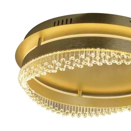 LED Ceiling Light LED/36W/230V Ø 43 cm Gold