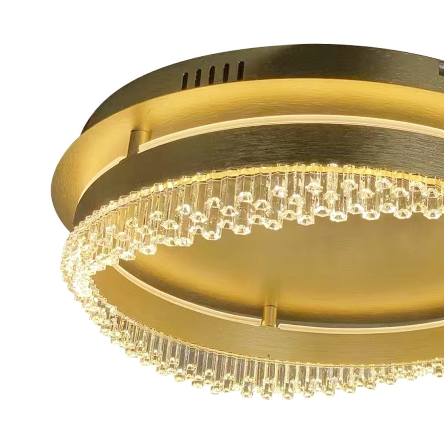 LED Ceiling Light LED/36W/230V Ø 43 cm Gold