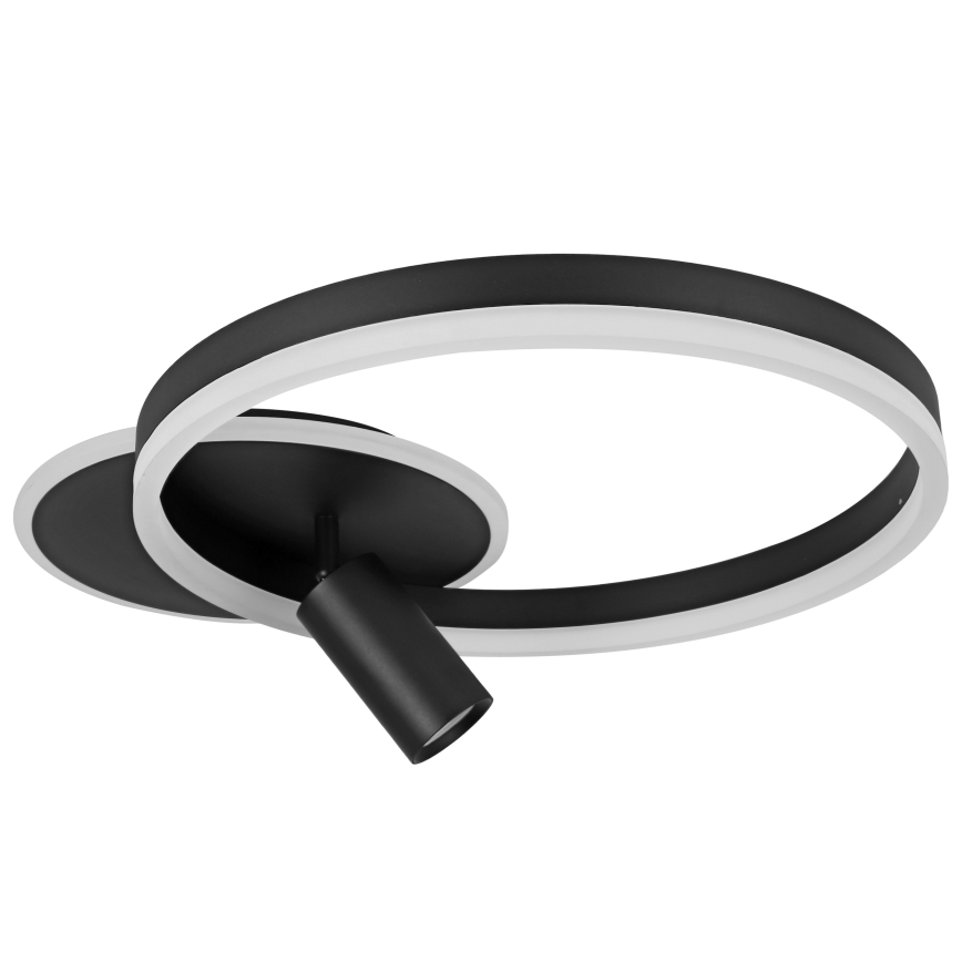 LED Ceiling Light LED/38W/230V + 1xGU10/30W Black