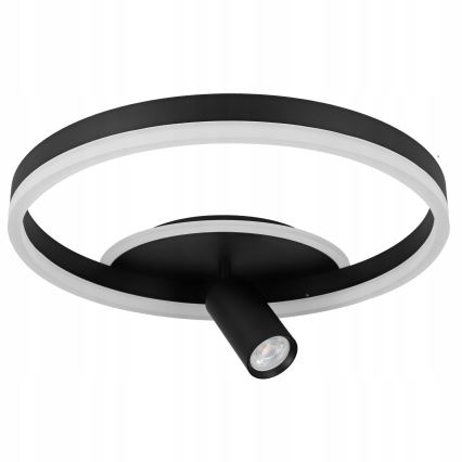 LED Ceiling Light LED/38W/230V + 1xGU10/30W Black