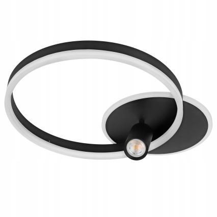 LED Ceiling Light LED/38W/230V + 1xGU10/30W Black