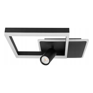 LED Ceiling Light LED/38W/230V + 1xGU10/30W black