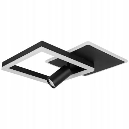 LED Ceiling Light LED/38W/230V + 1xGU10/30W black