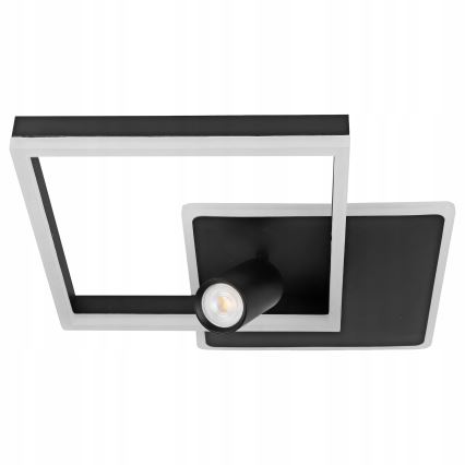 LED Ceiling Light LED/38W/230V + 1xGU10/30W black