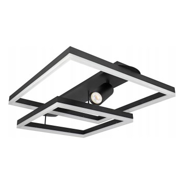 LED ceiling light LED/38W/230V + 1xGU10/30W black