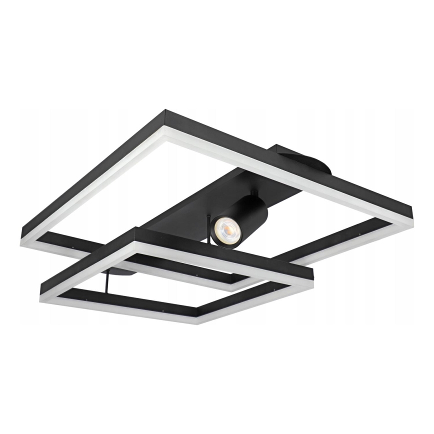 LED ceiling light LED/38W/230V + 1xGU10/30W black