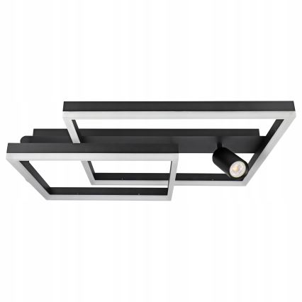 LED ceiling light LED/38W/230V + 1xGU10/30W black