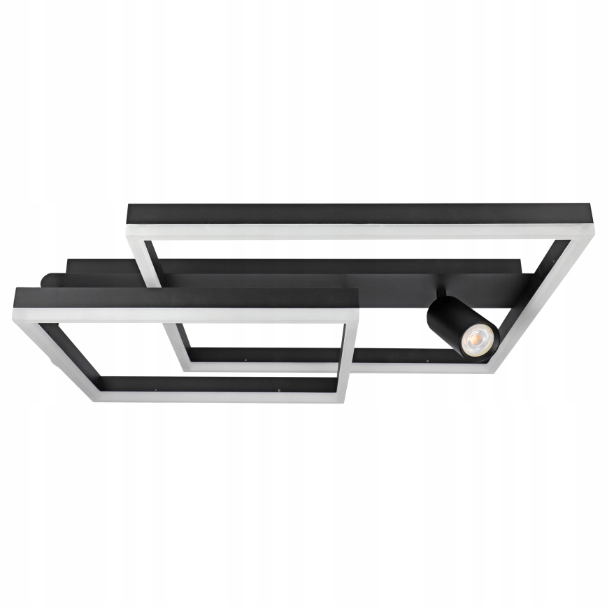 LED ceiling light LED/38W/230V + 1xGU10/30W black