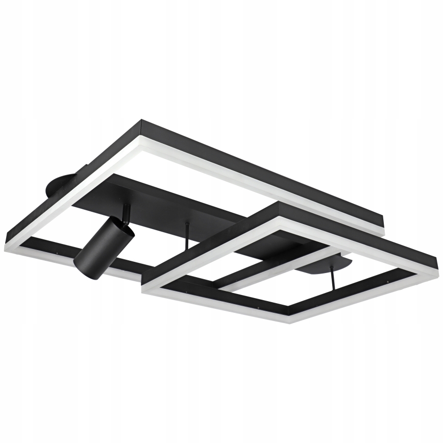 LED ceiling light LED/38W/230V + 1xGU10/30W black