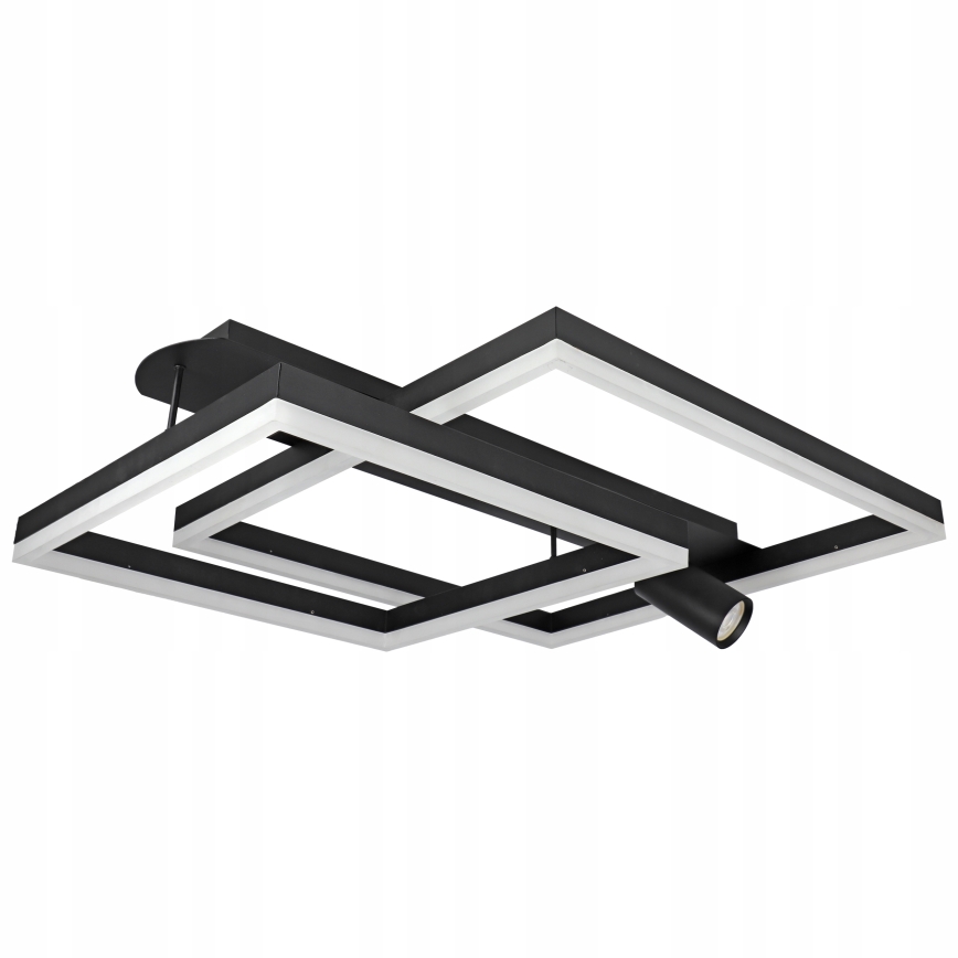 LED ceiling light LED/38W/230V + 1xGU10/30W black