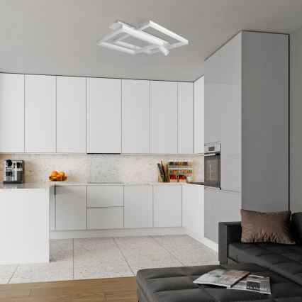 LED ceiling light LED/38W/230V + 1xGU10/30W white