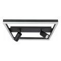 LED Ceiling Light LED/38W/230V + 2xGU10/30W Black