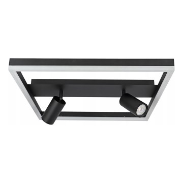 LED Ceiling Light LED/38W/230V + 2xGU10/30W Black