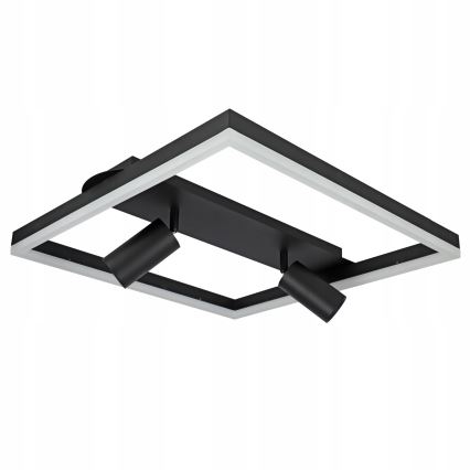 LED Ceiling Light LED/38W/230V + 2xGU10/30W Black