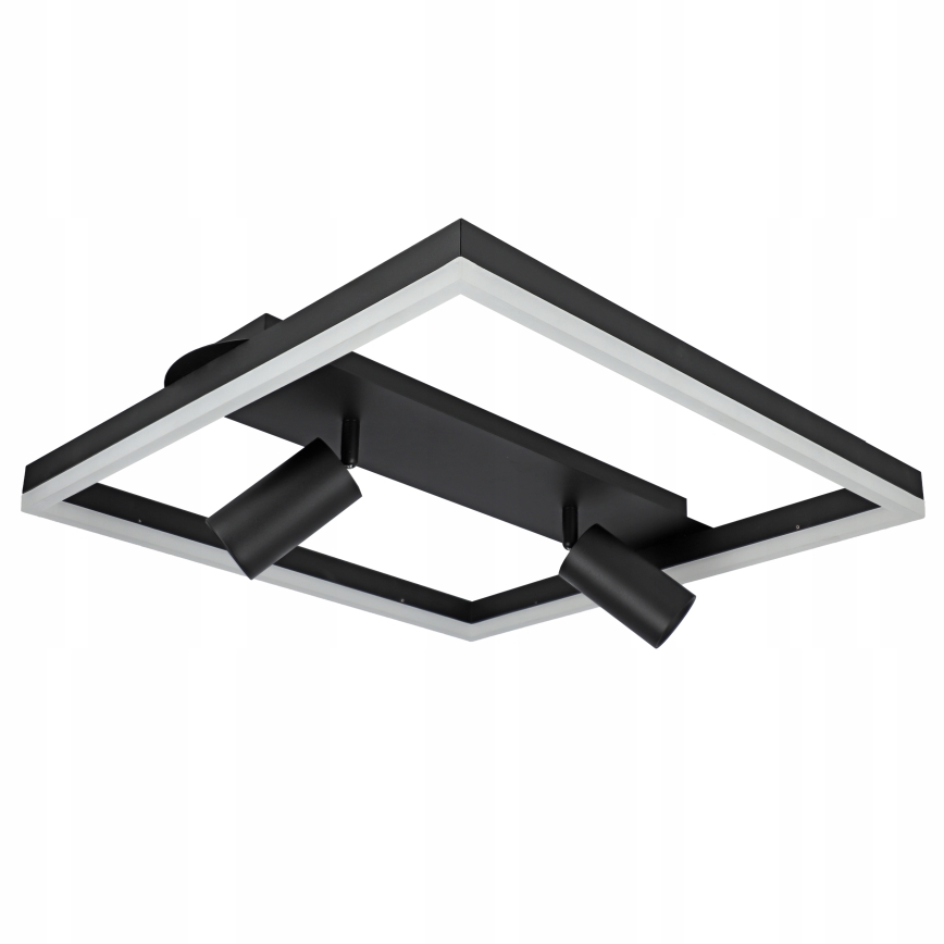 LED Ceiling Light LED/38W/230V + 2xGU10/30W Black