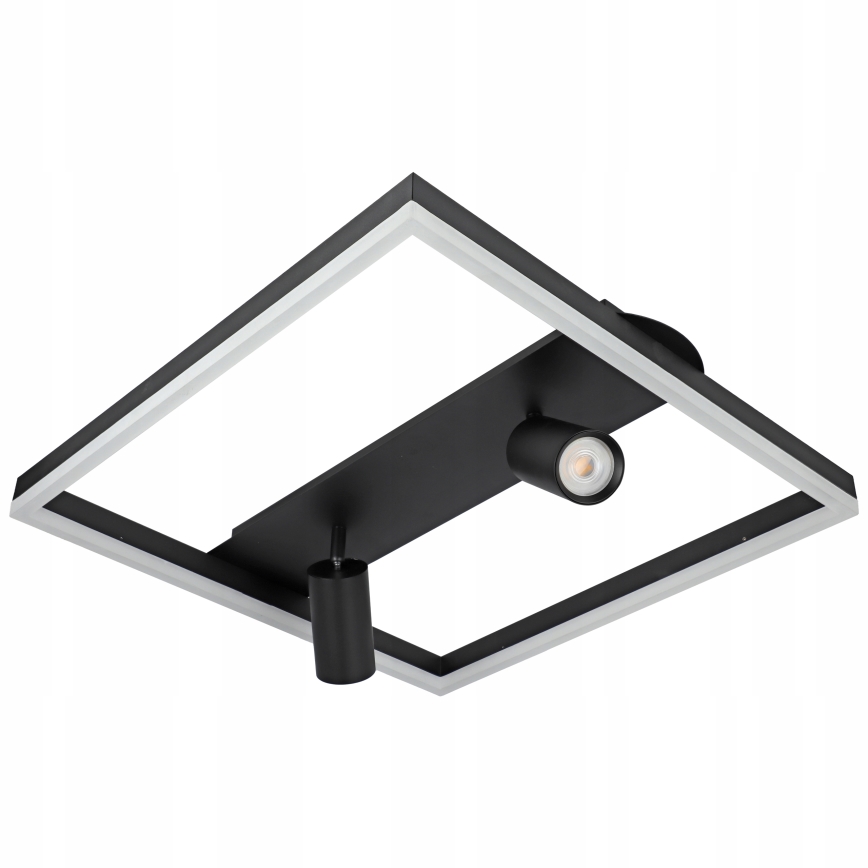 LED Ceiling Light LED/38W/230V + 2xGU10/30W Black