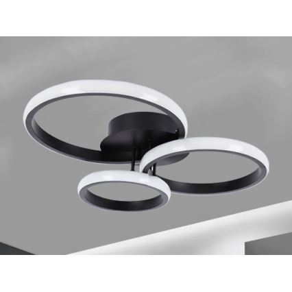 LED Ceiling Light LED/38W/230V Black