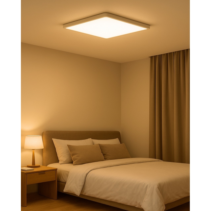 LED Ceiling Light LED/40W/230V 3000/4000/6500K 50x50 cm white