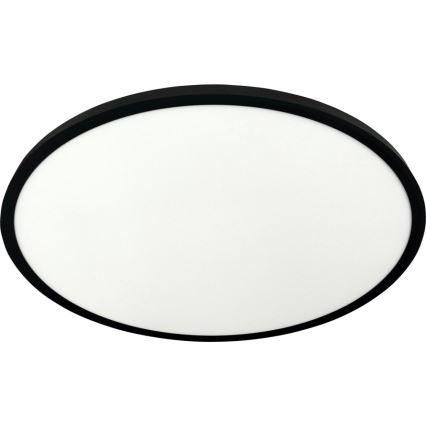 LED Ceiling Light LED/40W/230V 3000/4000/6500K Ø 50 cm Black