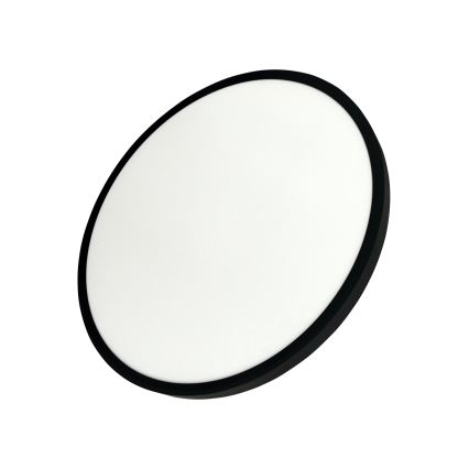 LED Ceiling Light LED/40W/230V 3000/4000/6500K Ø 50 cm Black