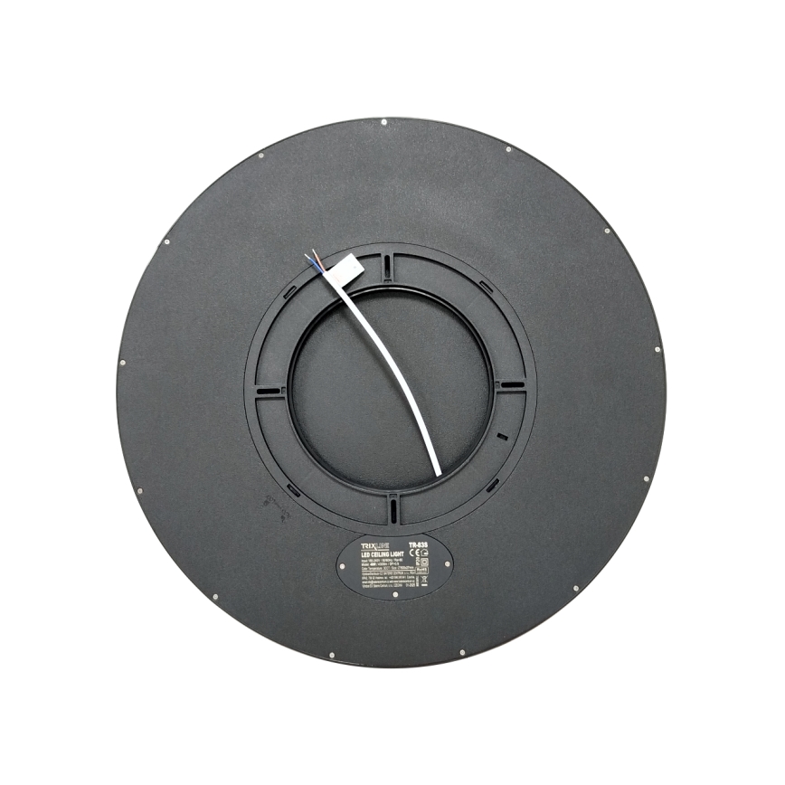 LED Ceiling Light LED/40W/230V 3000/4000/6500K Ø 50 cm Black