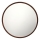 LED ceiling light LED/40W/230V 3000/4000/6500K Ø 50 cm brown