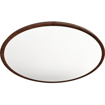 LED ceiling light LED/40W/230V 3000/4000/6500K Ø 50 cm brown