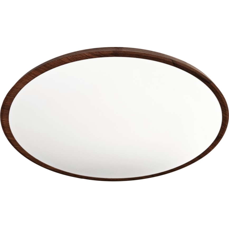 LED ceiling light LED/40W/230V 3000/4000/6500K Ø 50 cm brown