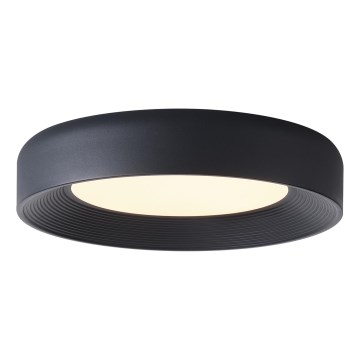 LED Ceiling light LED/40W/230V 3000K black d. 50 cm