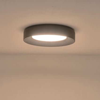 LED Ceiling light LED/40W/230V 3000K black d. 50 cm