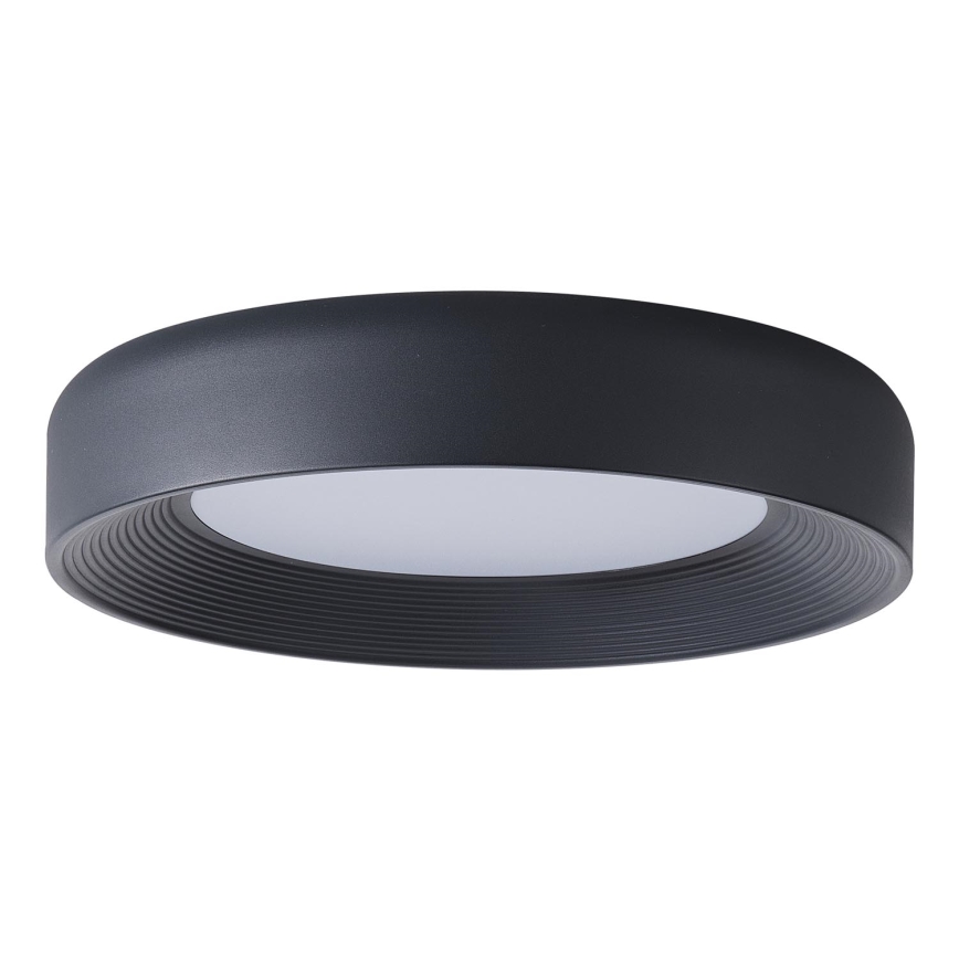 LED Ceiling light LED/40W/230V 3000K black d. 50 cm