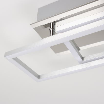 LED Ceiling Light LED/40W/230V, Matte Chrome