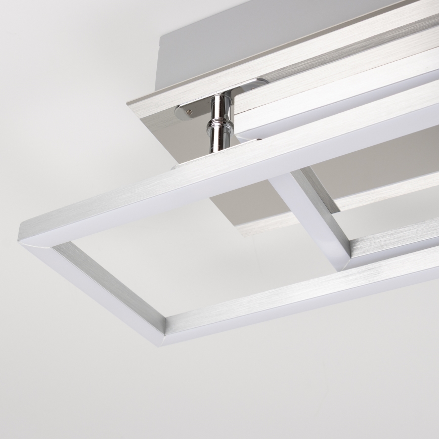 LED Ceiling Light LED/40W/230V, Matte Chrome
