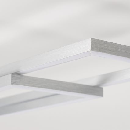 LED Ceiling Light LED/40W/230V, Matte Chrome