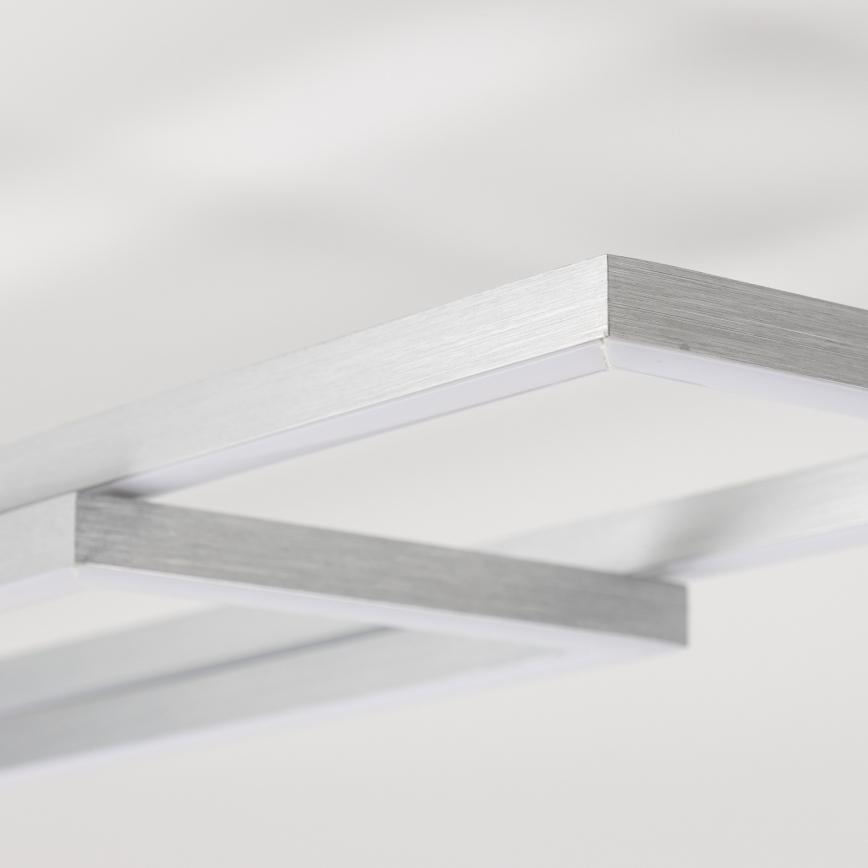 LED Ceiling Light LED/40W/230V, Matte Chrome