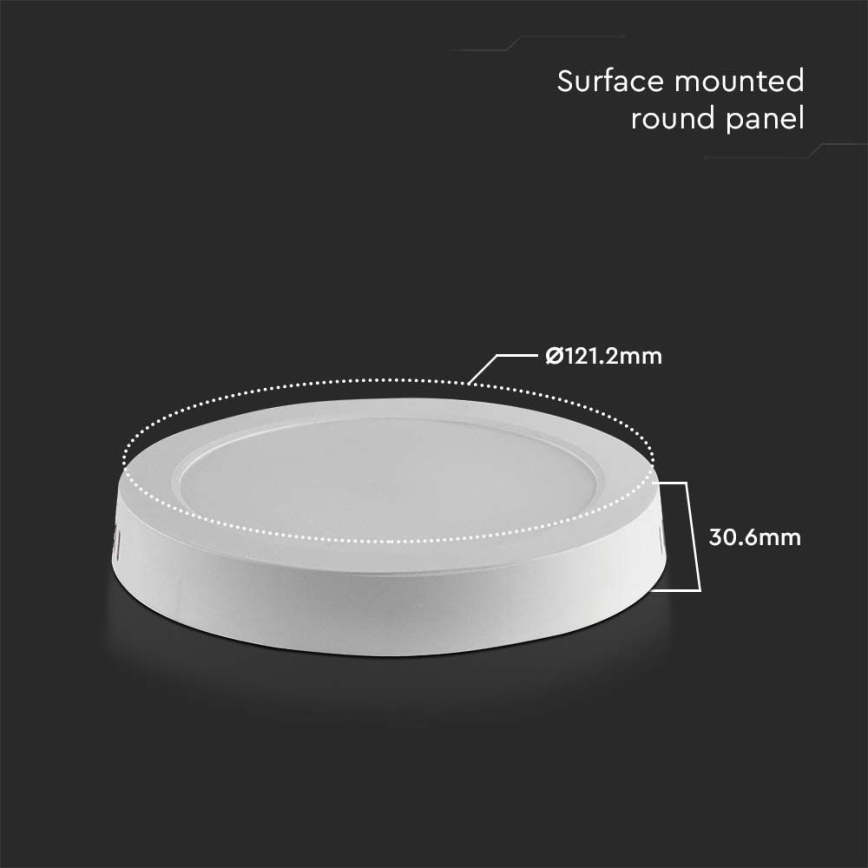 LED Ceiling light LED/6W/230V 4000K white