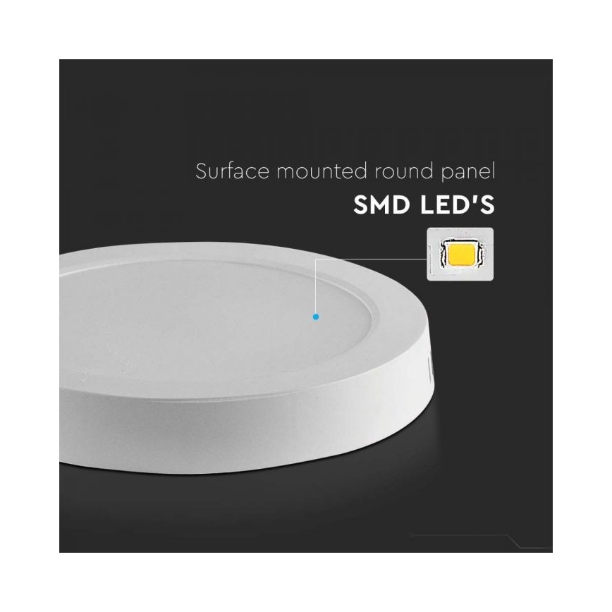 LED Ceiling light LED/6W/230V 6500K white