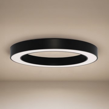 LED Ceiling Light LED/80W/230V 3000/4000/6500K Ø 80 cm, Black