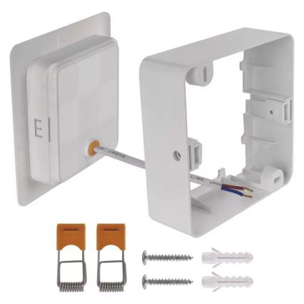 LED Ceiling light LED/9W/230V 12x12 cm white