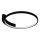 LED Ceiling Light LUNA LED/18W/230V Ø 42.5 cm black