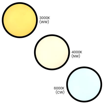 LED Ceiling light MAQ LED/32W/230V 3000/4000/6500K IP40 black