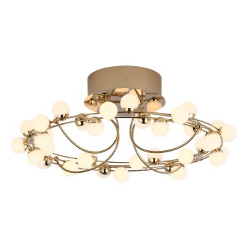 LED Ceiling Light MARS LED/44W/230V 3000K Gold